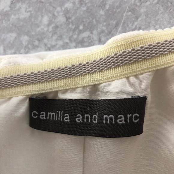 Camilla and Marc Silk Linen Elodie Frock Runway Dress 6 - Picture 5 of 11